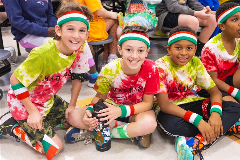 Scales Elementary students in the Fifth Grade Winter Olympics